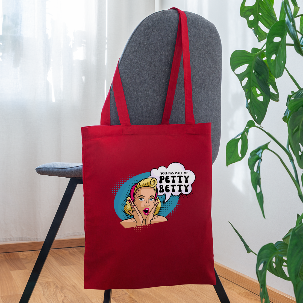 BENNETT PEACH "PETTY BETTY" Tote Bag - red