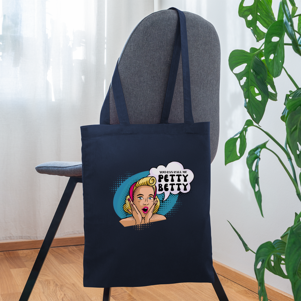 BENNETT PEACH "PETTY BETTY" Tote Bag - navy