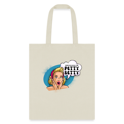 BENNETT PEACH "PETTY BETTY" Tote Bag - natural