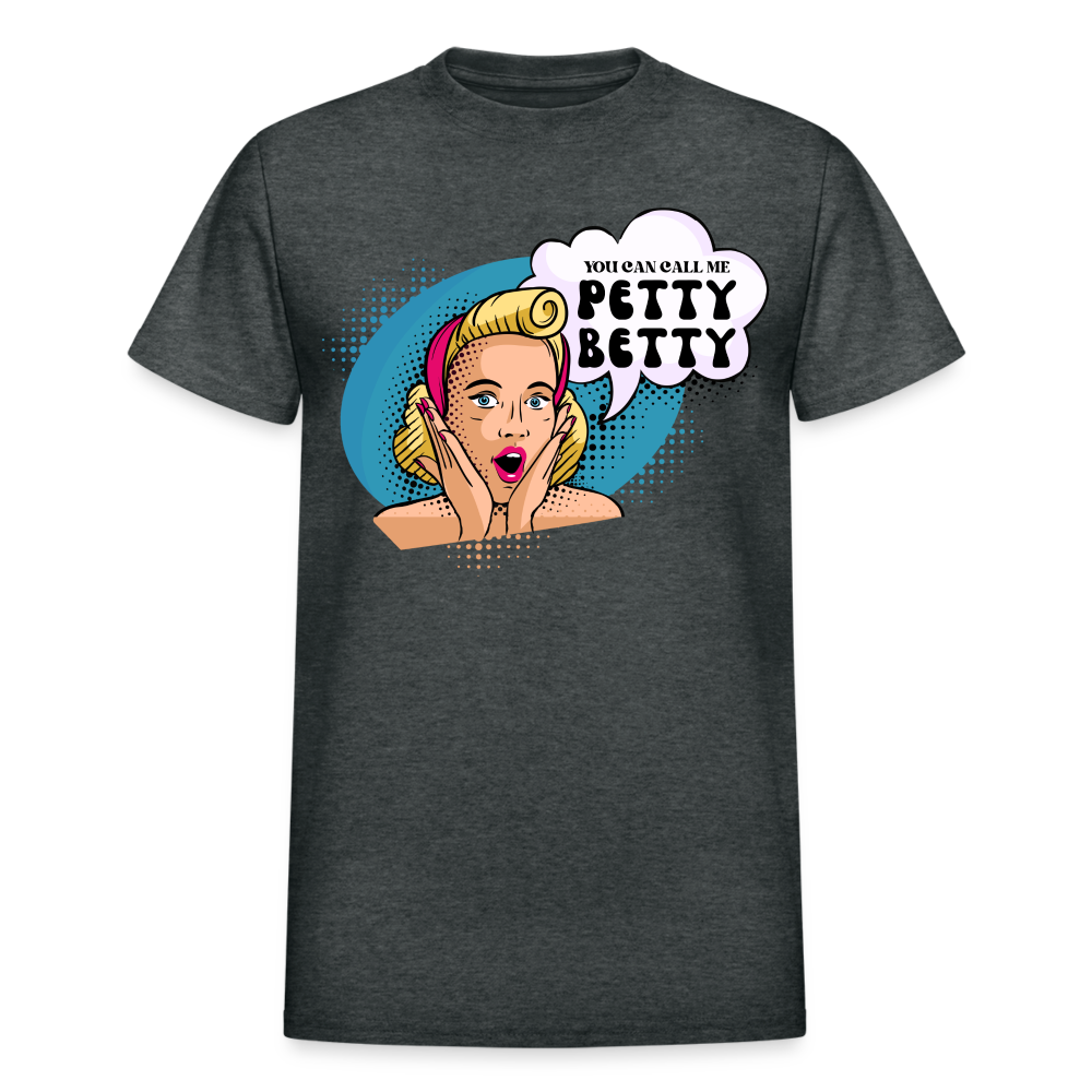 BENNETT PEACH "PETTY BETTY" Gildan Ultra Cotton Adult T-Shirt - deep heather