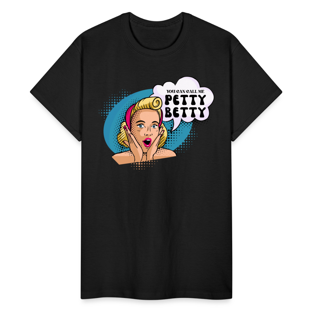 BENNETT PEACH "PETTY BETTY" Gildan Ultra Cotton Adult T-Shirt - black