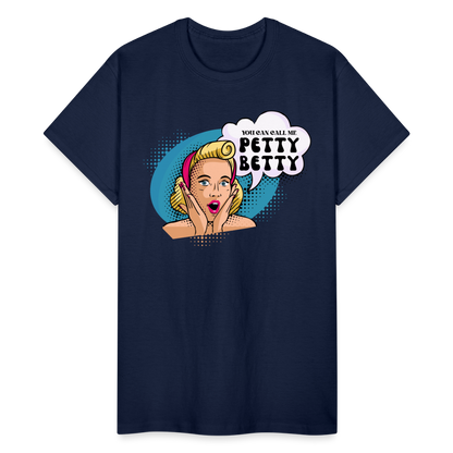 BENNETT PEACH "PETTY BETTY" Gildan Ultra Cotton Adult T-Shirt - navy