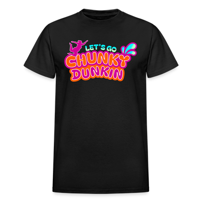 BENNETT PEACH "CHUNKY DUNKIN" Gildan Ultra Cotton Adult T-Shirt - black